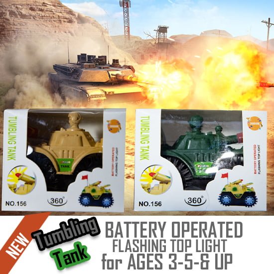 Tumbling Tank light and Faster