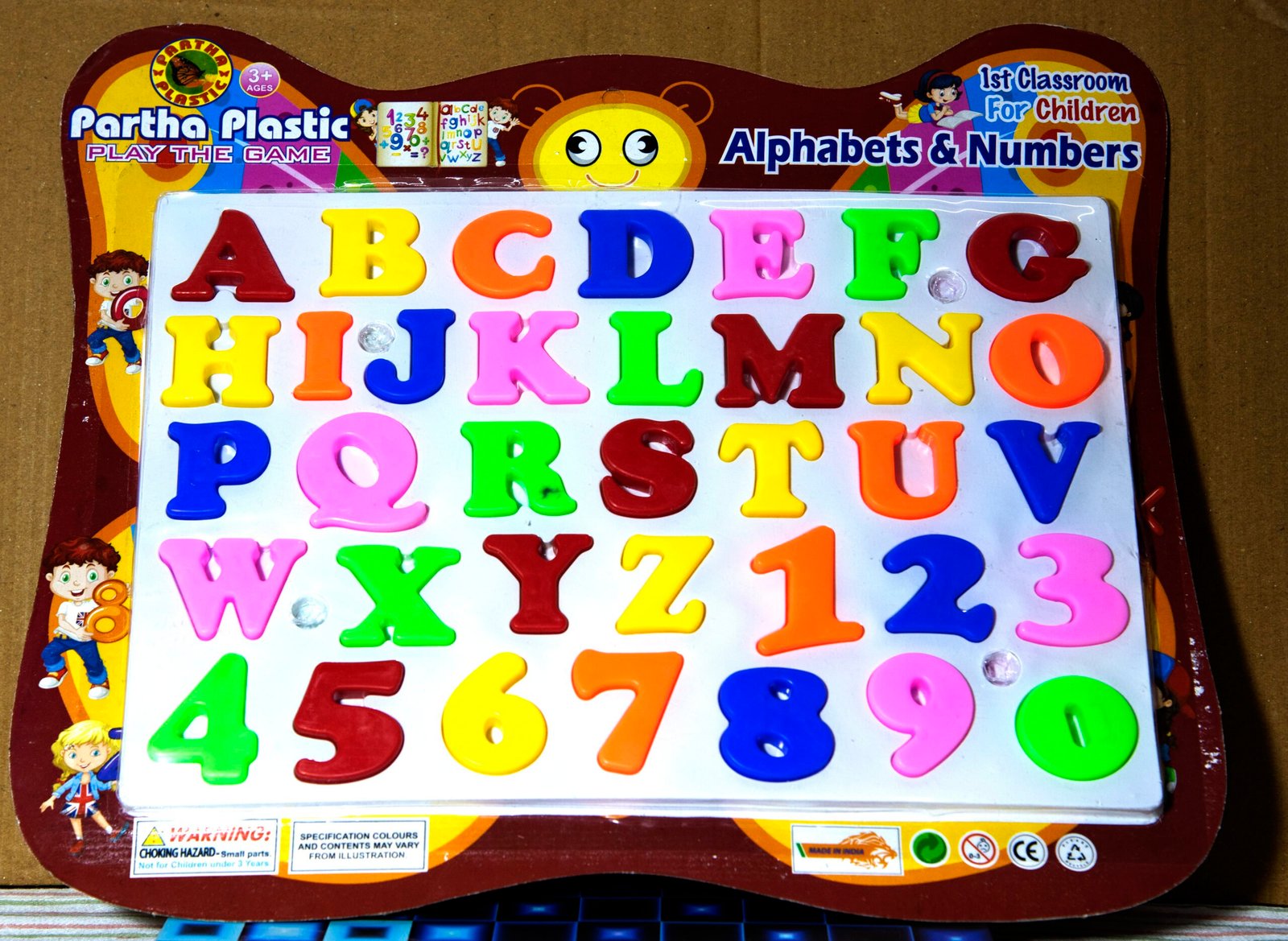Alphabets & Numbers